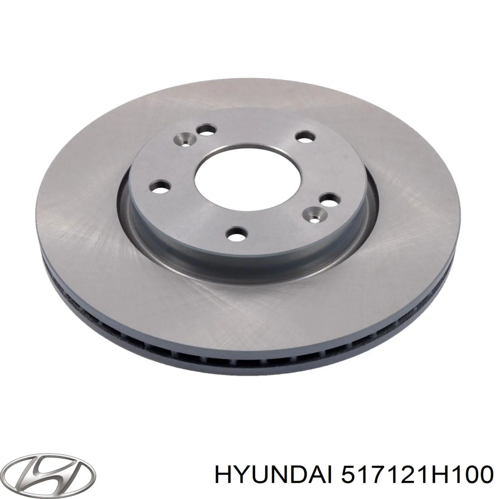 Диск переднього гальма Hyundai/Kia 517121H100 ціна, від 36.36 USD