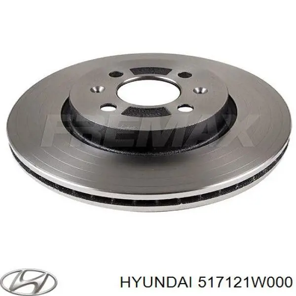 Купити 517121W000 Hyundai/Kia Ротор гальмівний