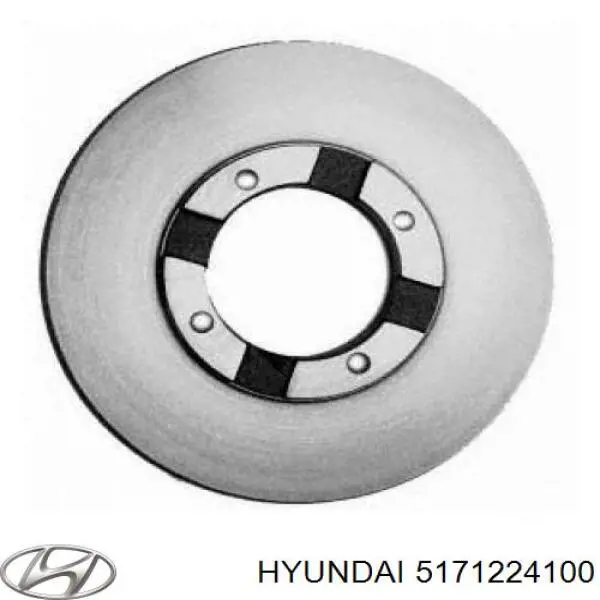 Купити 5171224100 Hyundai/Kia Ротор гальмівний