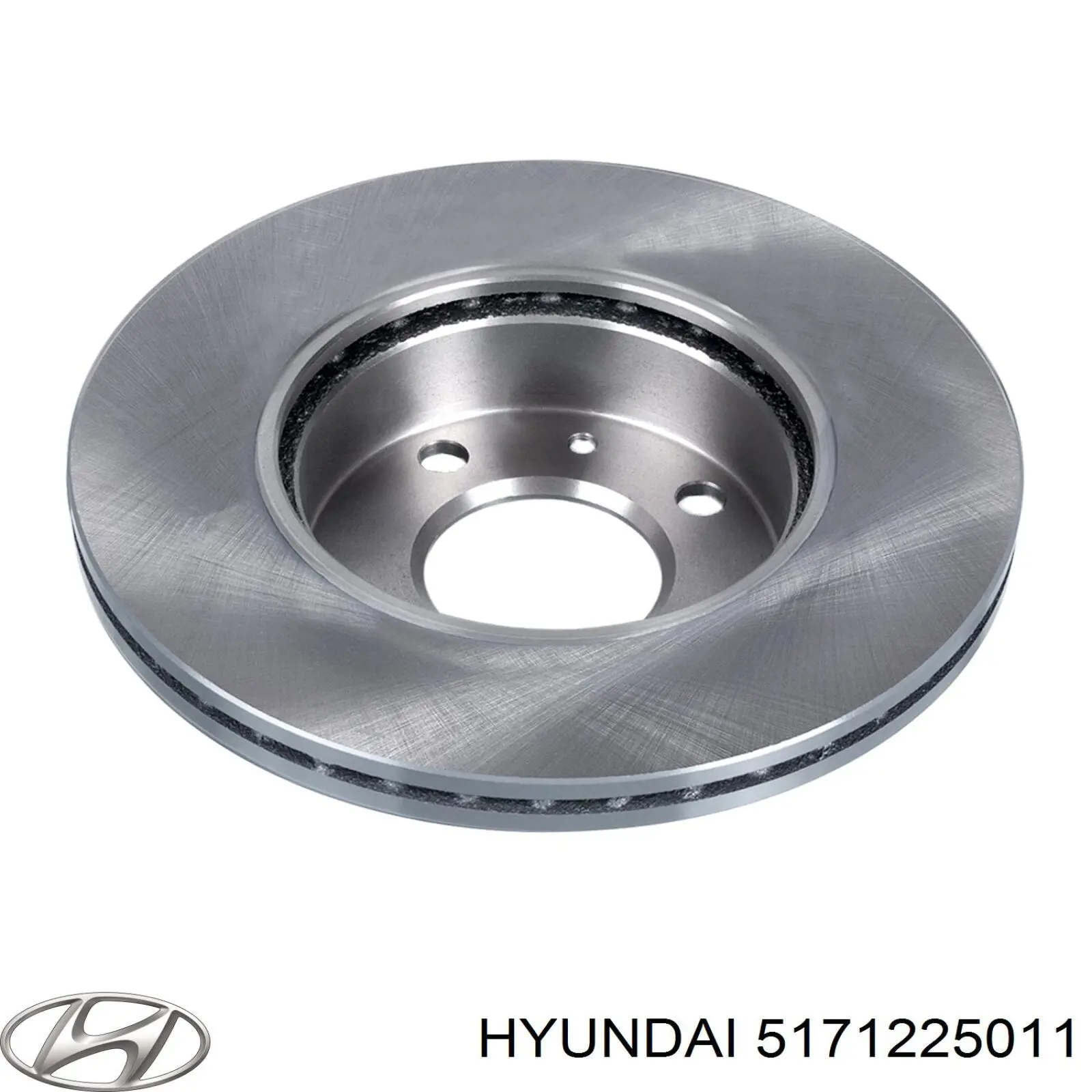 Гальмівні диски передні 5171225011 Hyundai/Kia