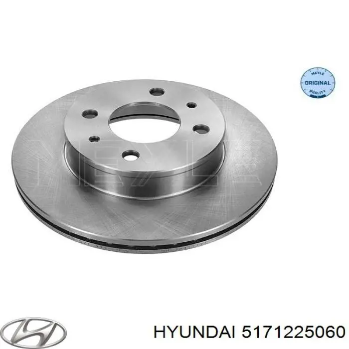 Диск переднього гальма Hyundai/Kia 5171225060 ціна, від 23.54 USD