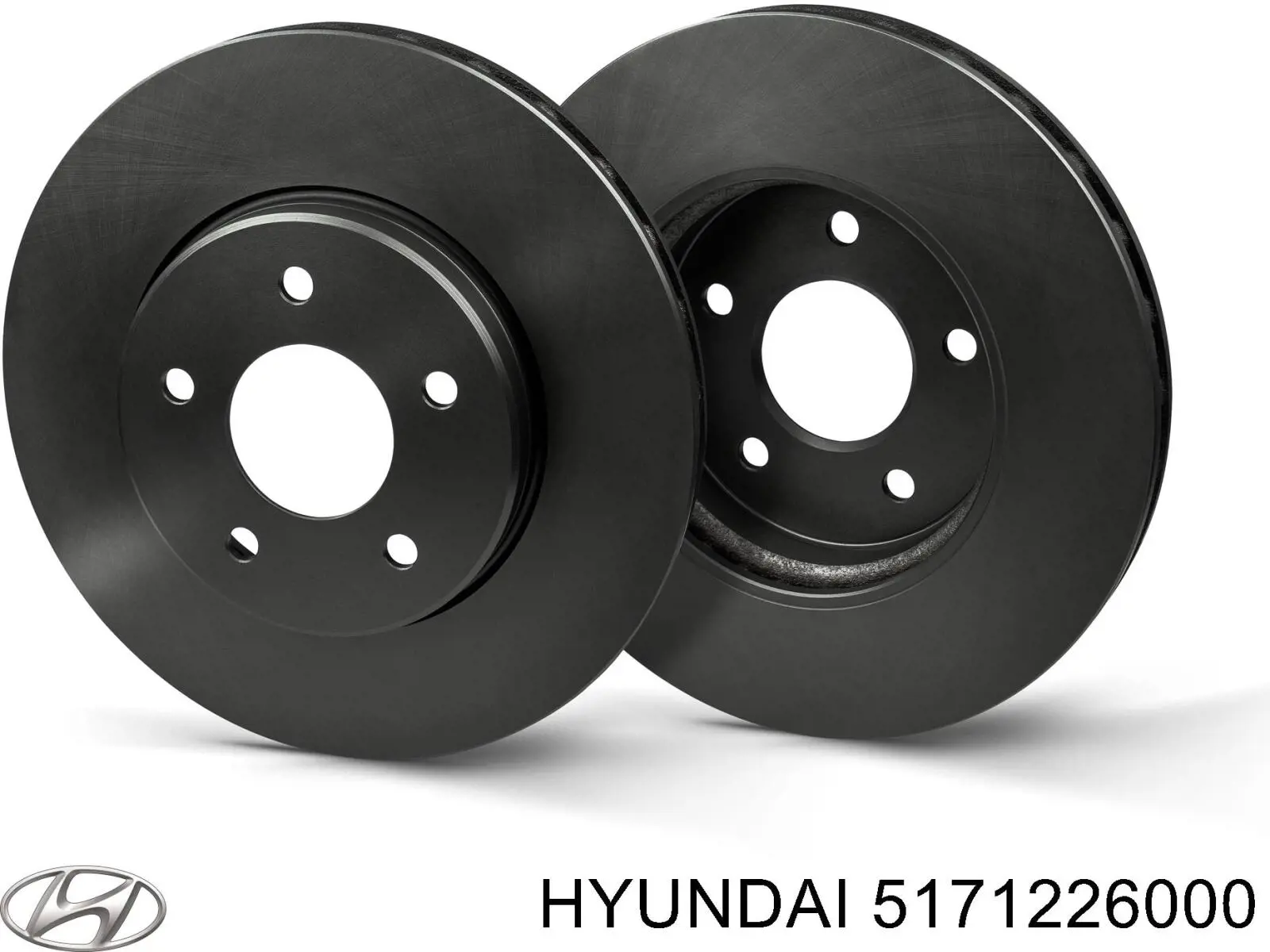 5171226000 Hyundai/Kia диск гальмівний передній