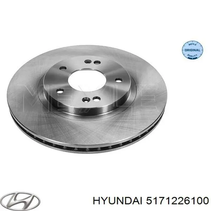 Купити 5171226100 Hyundai/Kia Ротор гальмівний