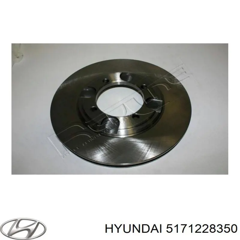 Диск гальмівний передній 5171228350 Hyundai/Kia