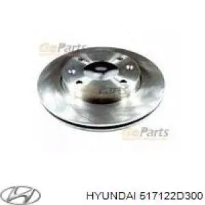 517122D300 Hyundai/Kia Гальмо дискове переднє
