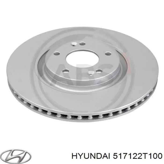 Купити 517122T100 Hyundai/Kia Ротор гальмівний