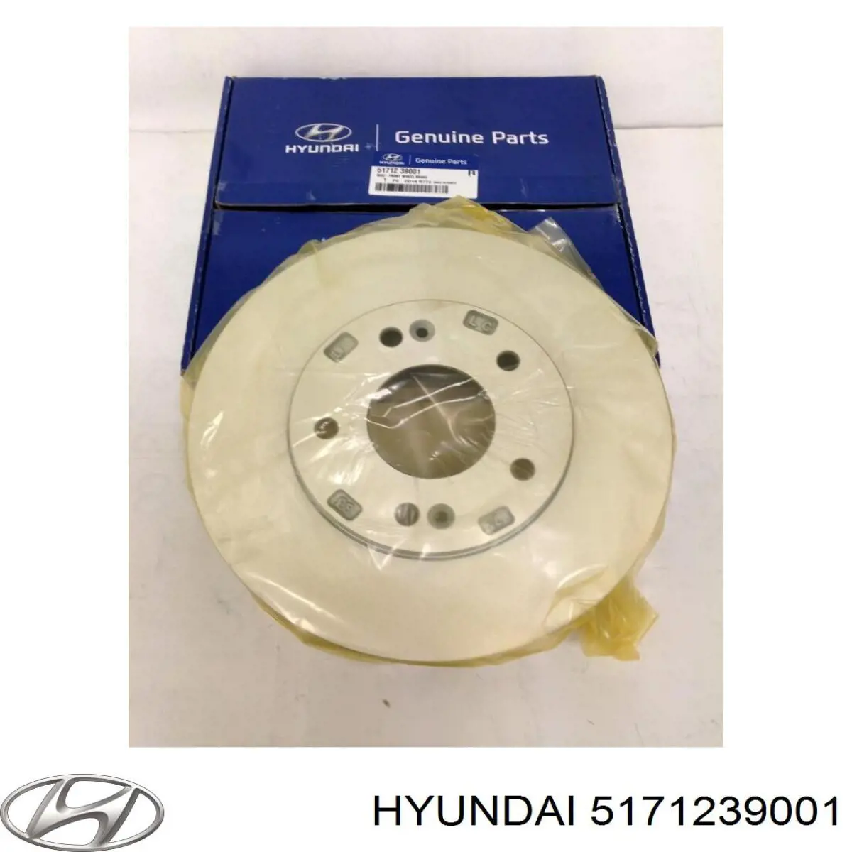 Диск гальмівний передній Hyundai/Kia S5171239300