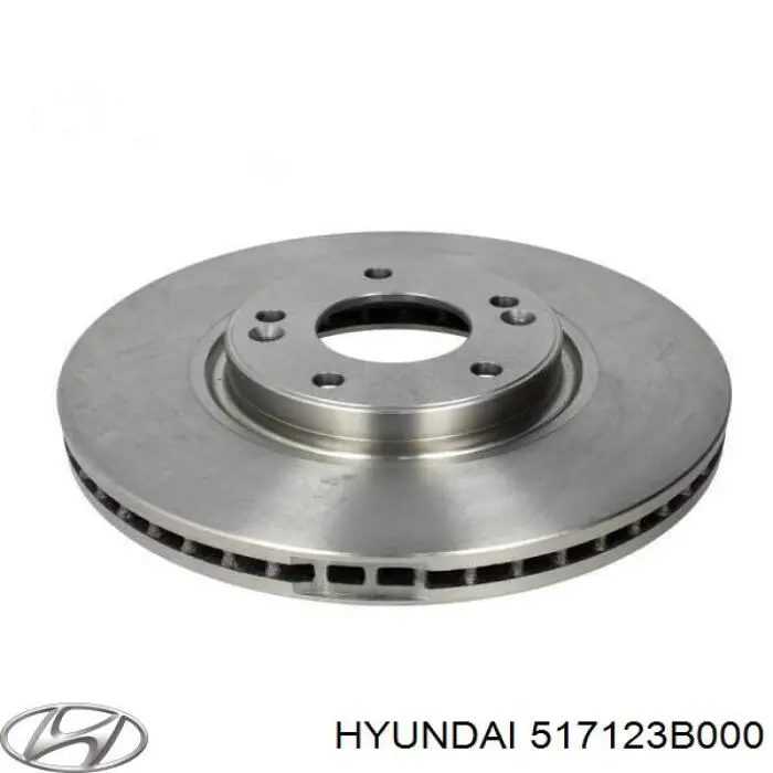517123B000 Hyundai/Kia диск гальмівний передній