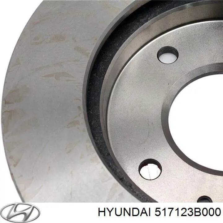 Диск переднього гальма Hyundai/Kia 517123B000 ціна, від 25.33 USD