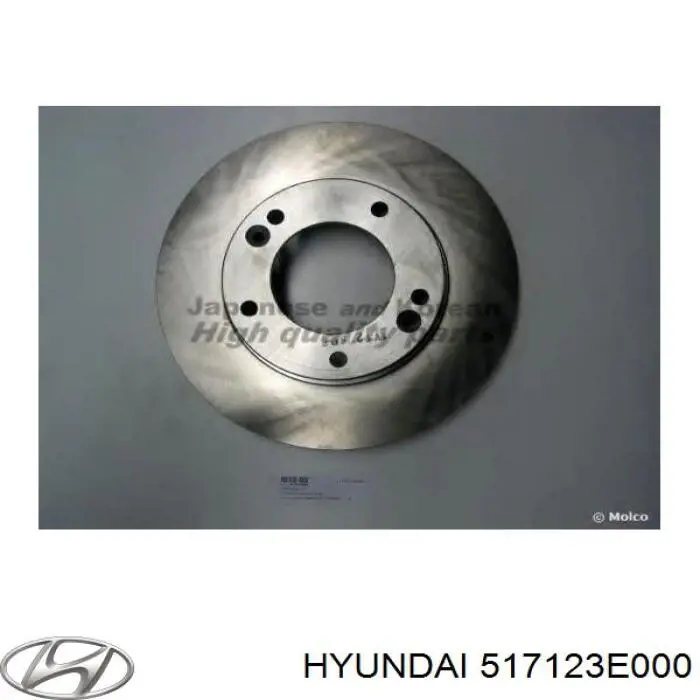 Купити 517123E000 Hyundai/Kia Ротор гальмівний