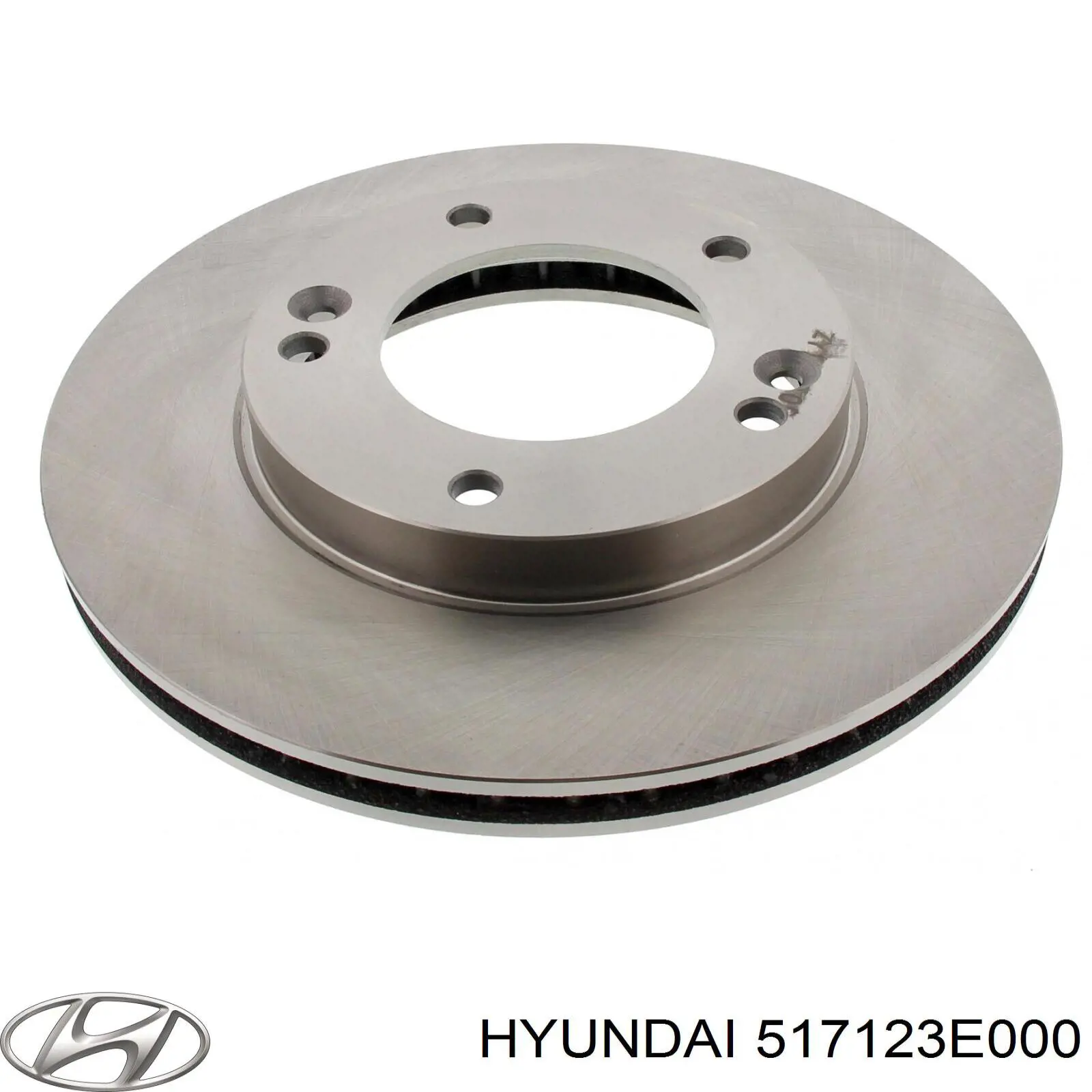 Гальмівні диски передні 517123E000 Hyundai/Kia