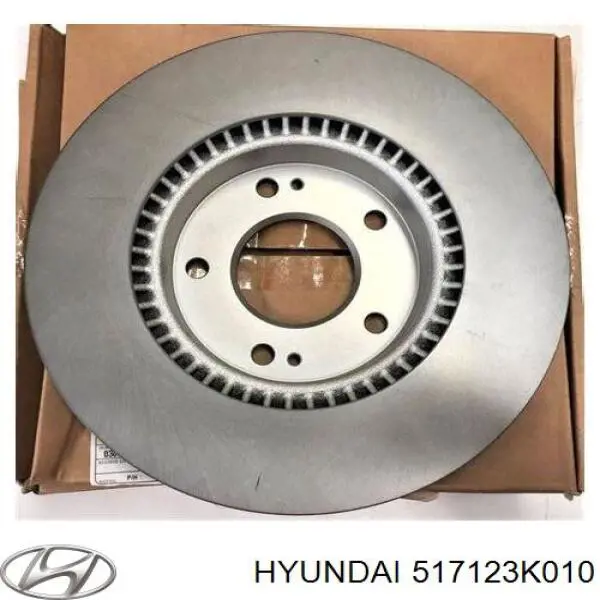 Диск переднього гальма Hyundai/Kia 517123K010 ціна, від 36.84 USD