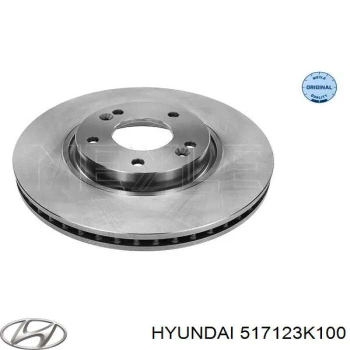 Купити 517123K100 Hyundai/Kia Ротор гальмівний