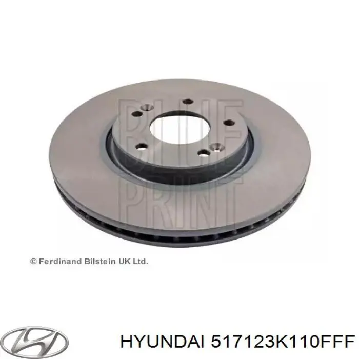 Купити 517123K110FFF Hyundai/Kia Ротор гальмівний