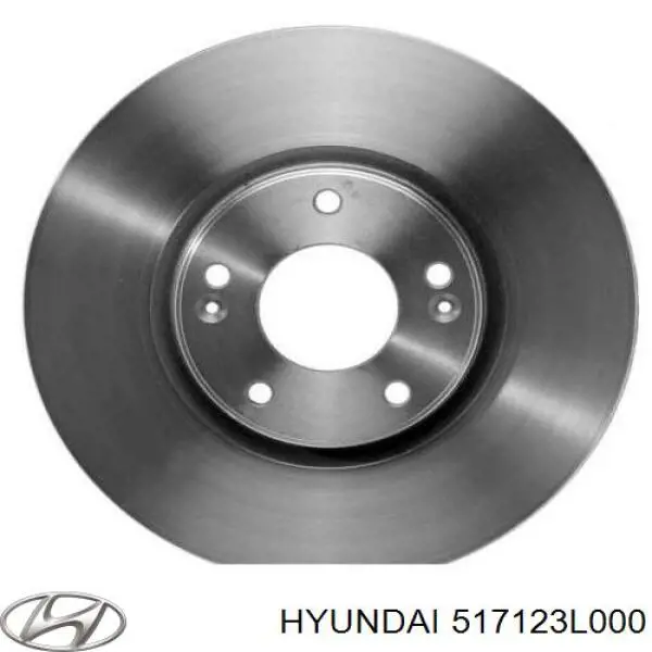 517123L000 Hyundai/Kia диск гальмівний передній