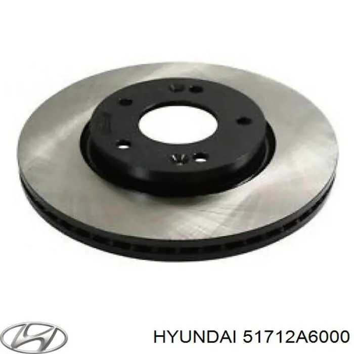Купити 51712A6000 Hyundai/Kia Ротор гальмівний