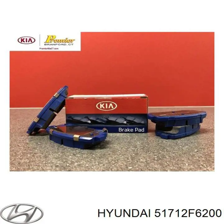 51712F6200 Hyundai/Kia Гальмо дискове переднє