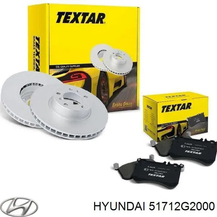 Купити 51712G2000 Hyundai/Kia Ротор гальмівний