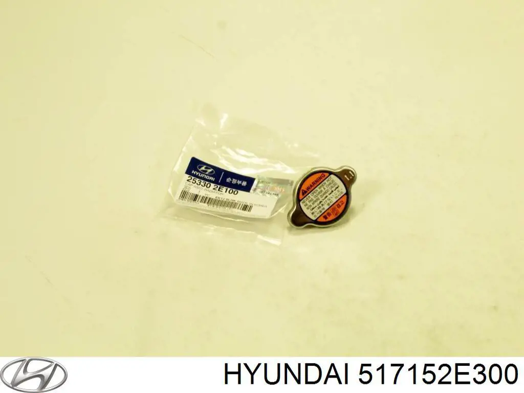 517152E300 Hyundai/Kia Цапфа - поворотний кулак передній, лівий