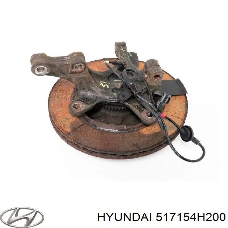 H-1 поворотн кулак п л на Hyundai H1 Starex 