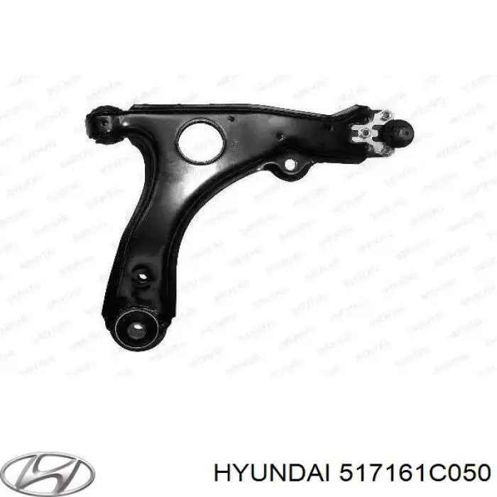 517161C050 Hyundai/Kia цапфа - поворотний кулак передній, правий