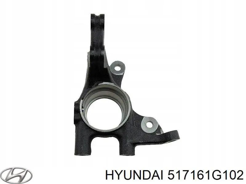 517161G102 Hyundai/Kia Цапфа поворотна права