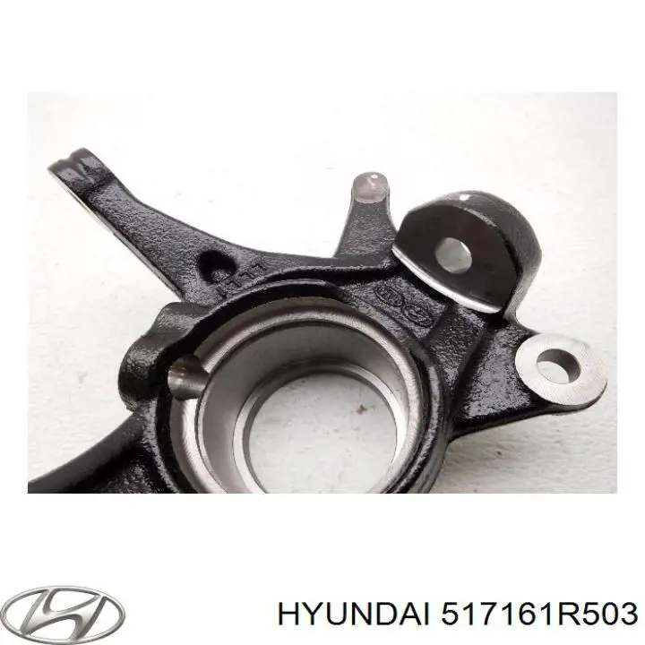 517161R503 Hyundai/Kia Цапфа поворотна права