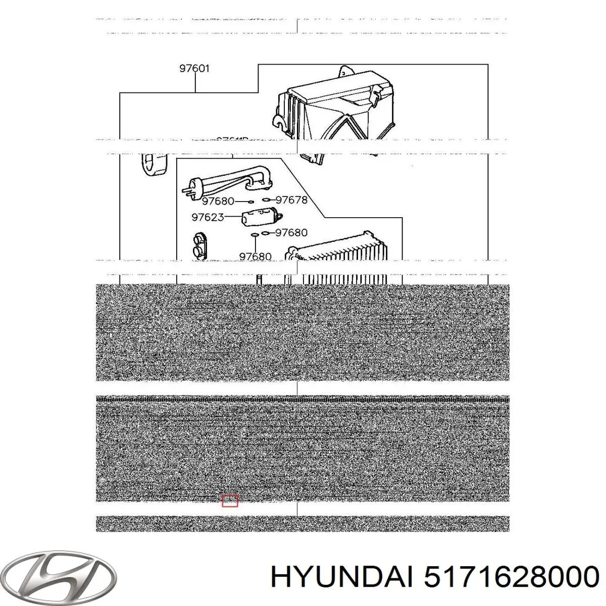 Цапфа - поворотний кулак передній, правий Hyundai/Kia 5171628000 ціна, від 66.38 USD