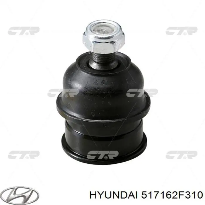 517162F310 Hyundai/Kia Цапфа - поворотний кулак передній, правий