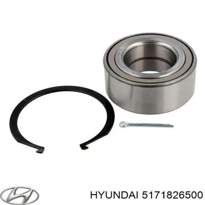 Кільце стопорне підшипника передньої маточини Hyundai/Kia 5171826500