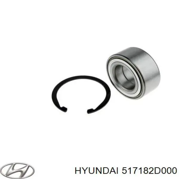 517182D000 Hyundai/Kia підшипник маточини передньої