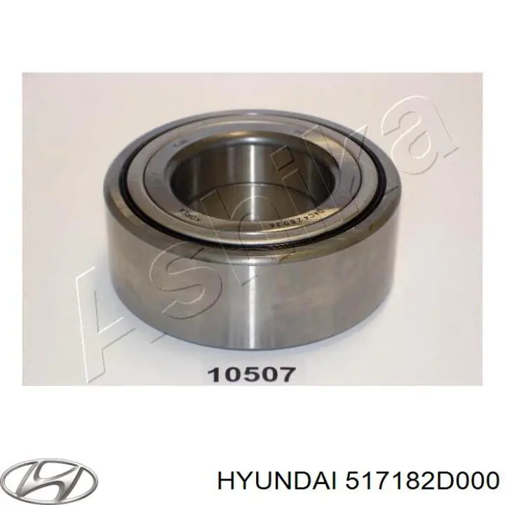 Купити 517182D000 Hyundai/Kia Підшипник ступиці передньої