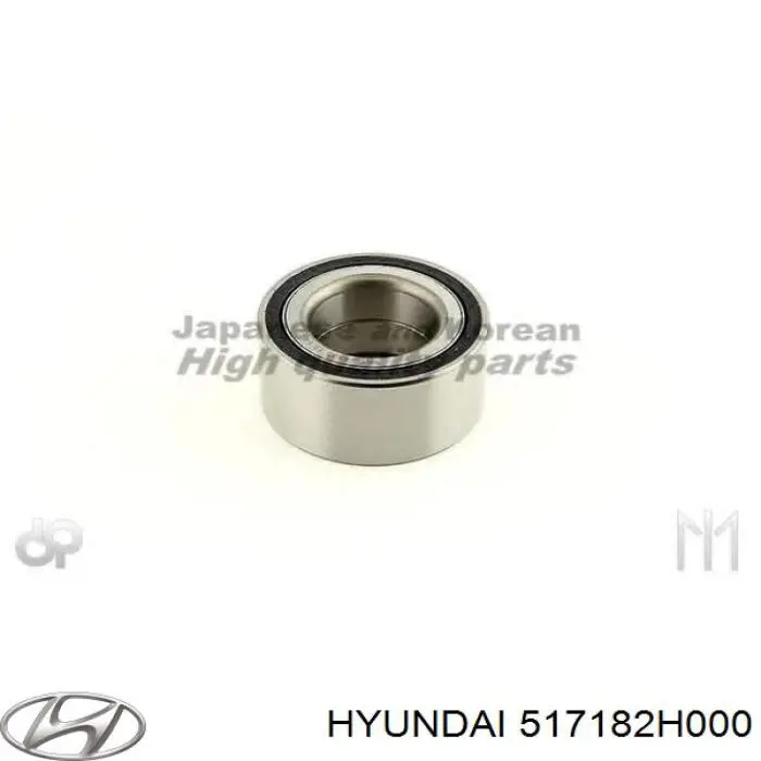 Купити 517182H000 Hyundai/Kia Підшипник ступиці передньої