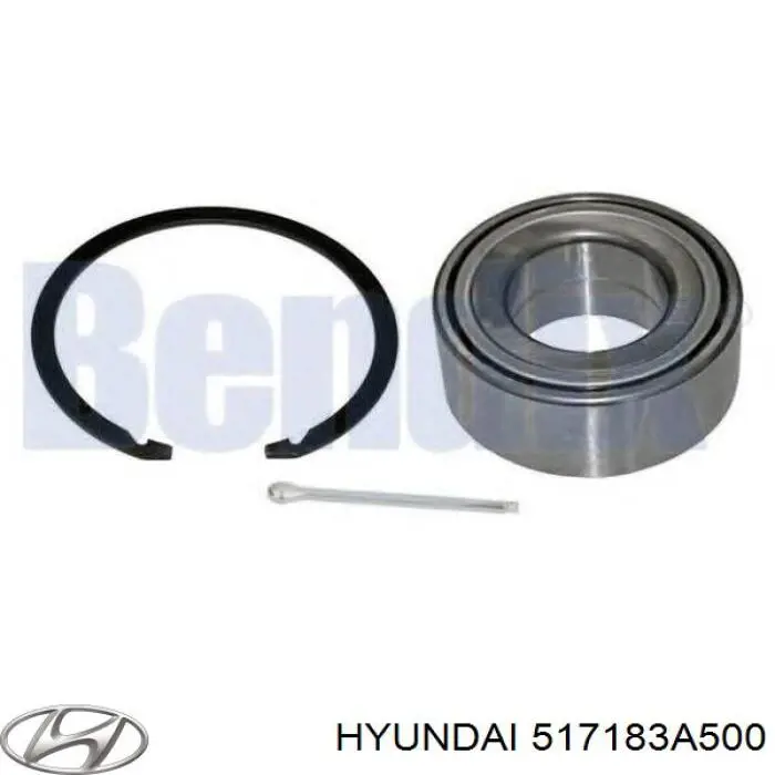 517183A500 Hyundai/Kia Підшипник маточини передньої