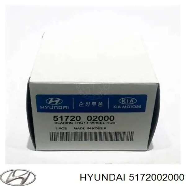 Купити 5172002000 Hyundai/Kia Підшипник ступиці передньої