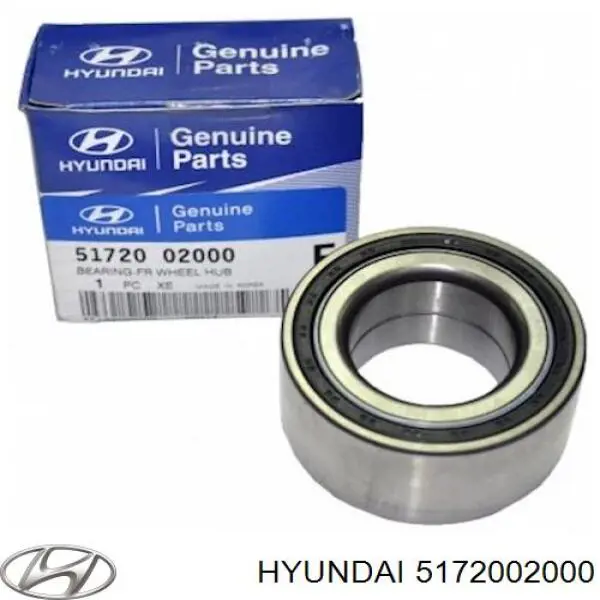 Підшипник маточини Hyundai/Kia 5172002000