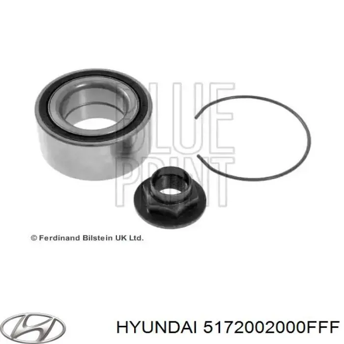 Підшипник ступиці 5172002000FFF Hyundai/Kia