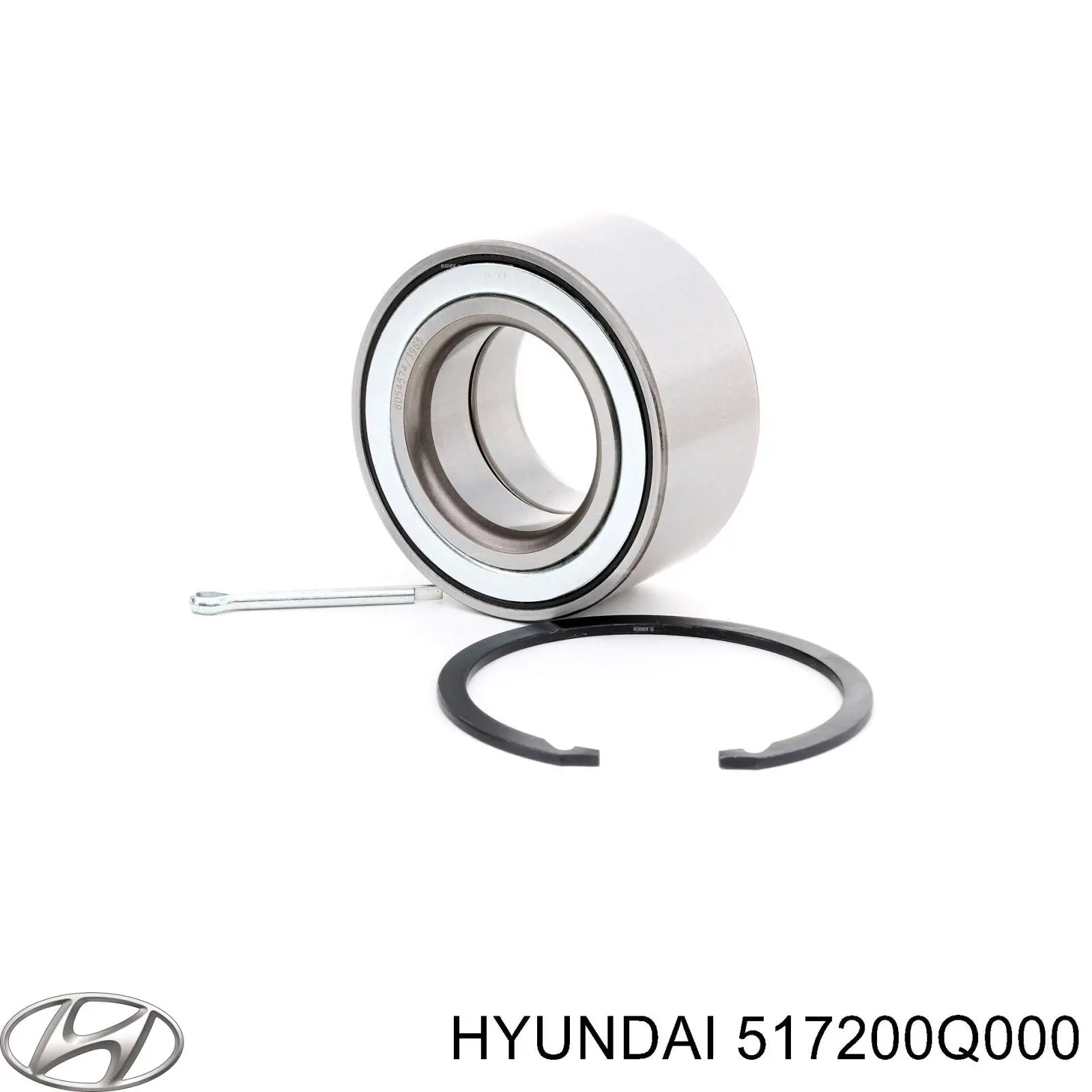Комплект підшипник маточини передньої Hyundai/Kia 517200Q000 ціна, від 33.66 USD