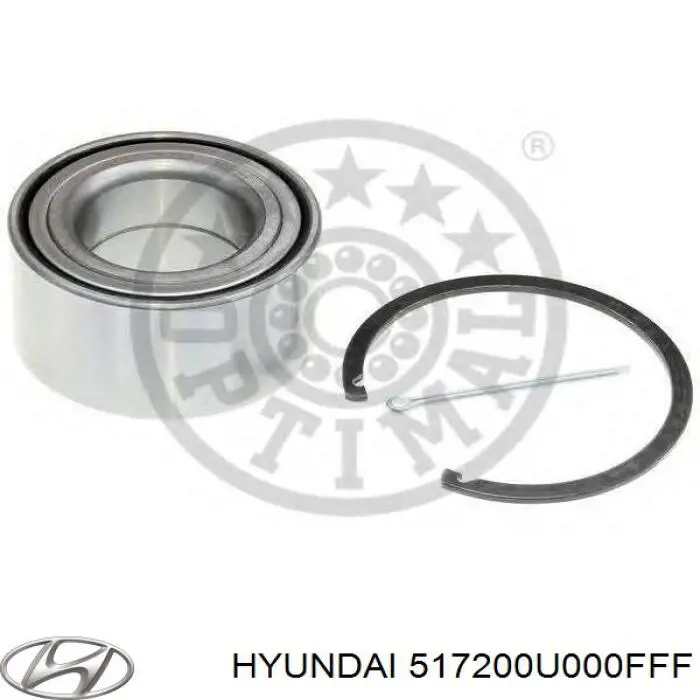 Купити 517200U000FFF Hyundai/Kia Підшипник ступиці передньої