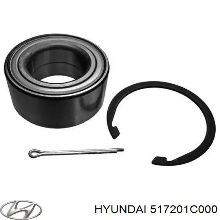 Купити 517201C000 Hyundai/Kia Підшипник ступиці передньої