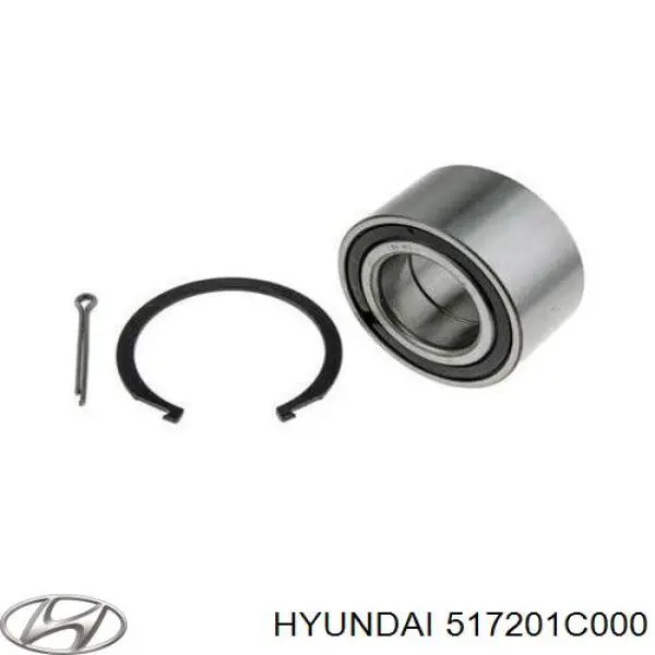 517201C000 Hyundai/Kia підшипник маточини передньої