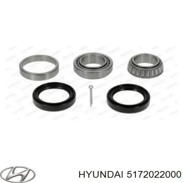 5172022000 Hyundai/Kia підшипник маточини передньої