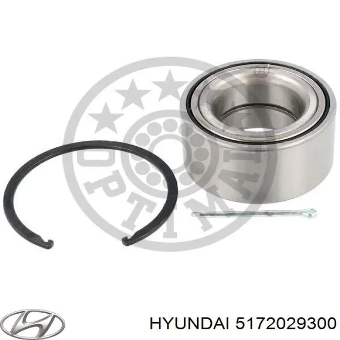 Купити 5172029300 Hyundai/Kia Підшипник ступиці передньої