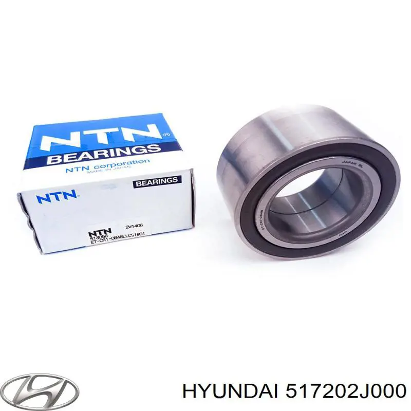Задній підшипник Hyundai/Kia 517202J000