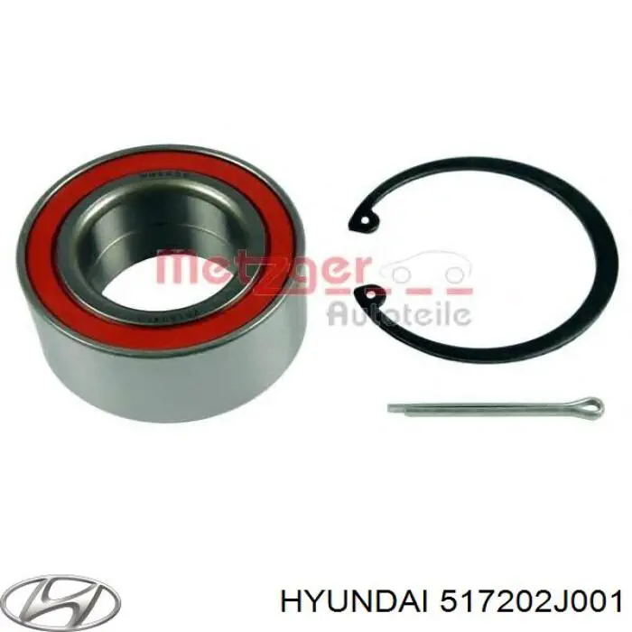 Підшипник ступиці 517202J001 Hyundai/Kia