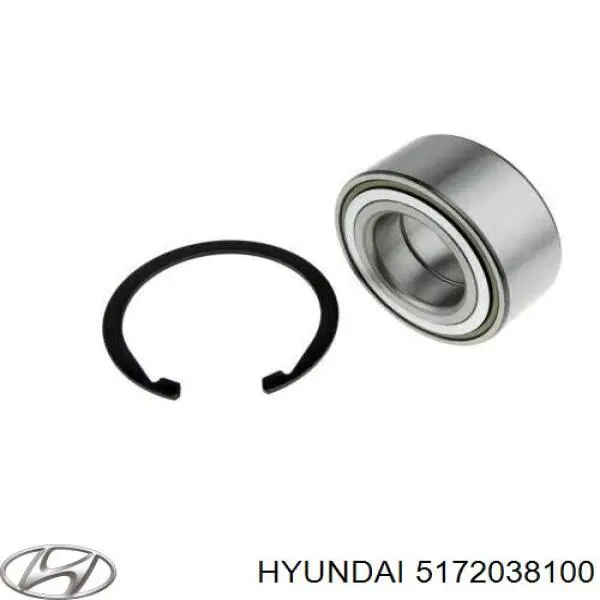 Підшипник маточини передньої 5172038100 Hyundai/Kia