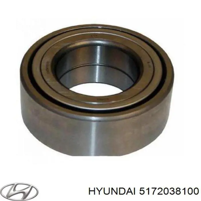 Комплект підшипник маточини передньої Hyundai/Kia 5172038100 ціна, від 13.66 USD