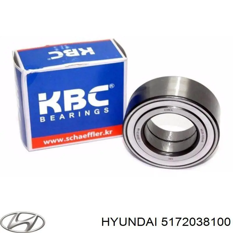 Підшипник маточини Hyundai/Kia 5172038100