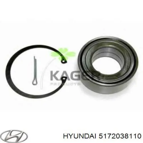 Купити 5172038110 Hyundai/Kia Підшипник ступиці передньої