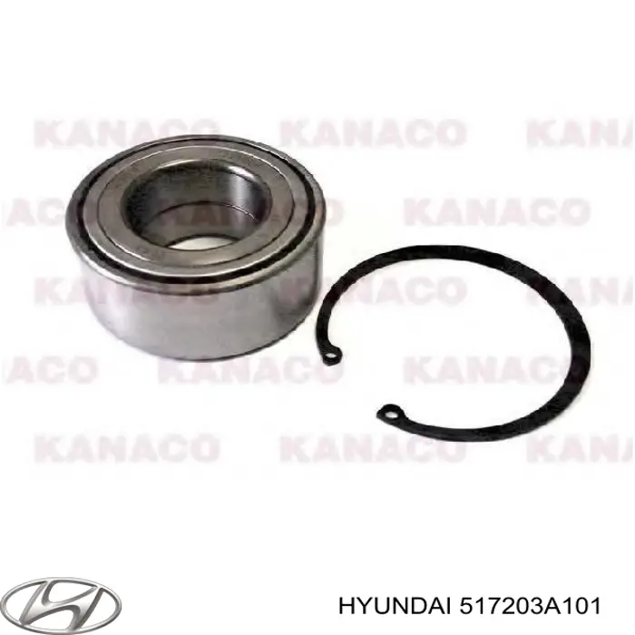 Підшипник маточини Hyundai/Kia 517203A101